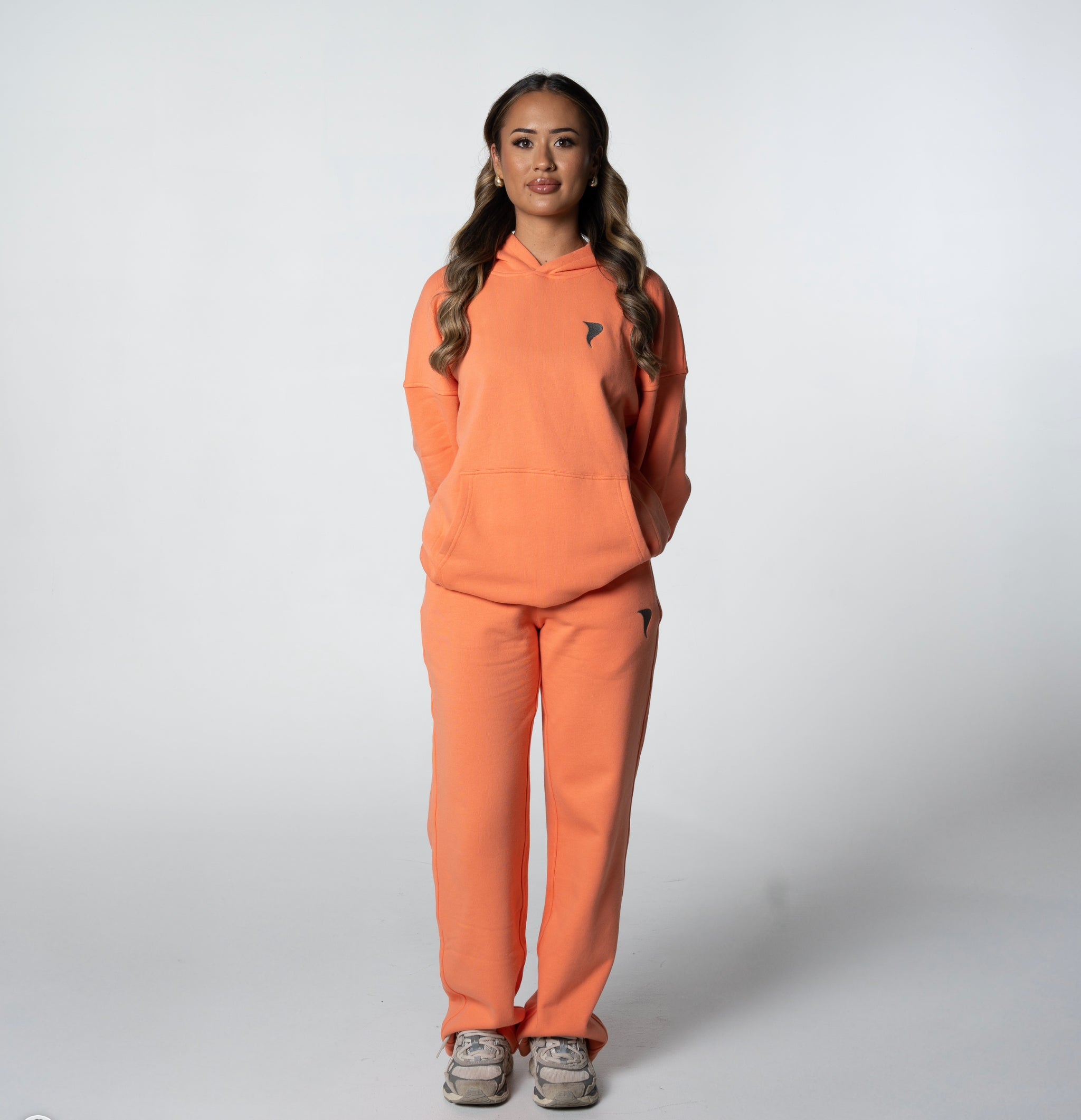 Streetwise Hoodie Salmon Orange