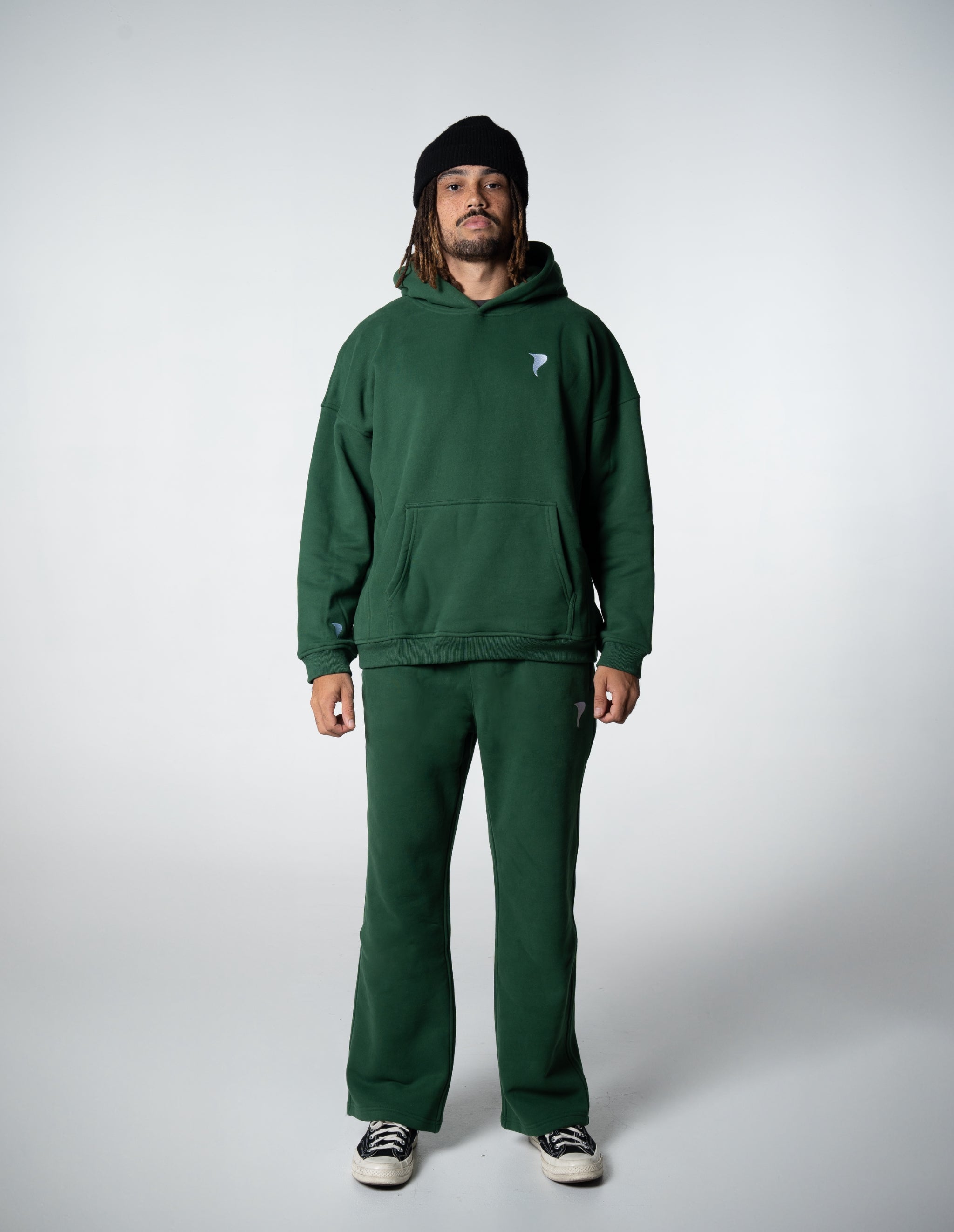 Streetwise Hoodie Forest Green