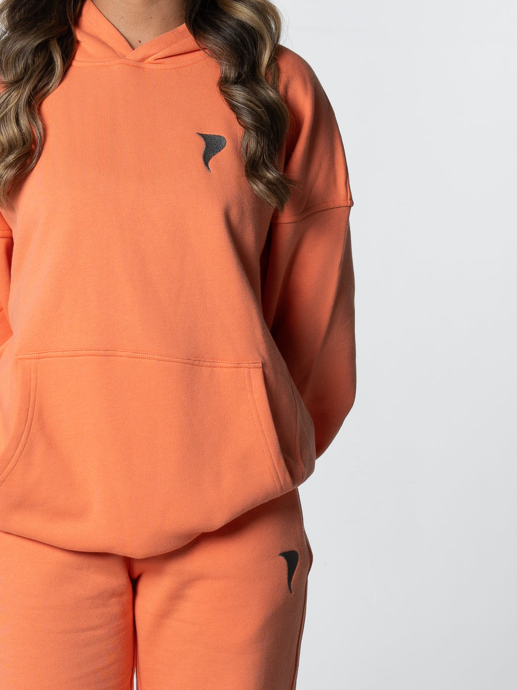 Streetwise Hoodie Salmon Orange