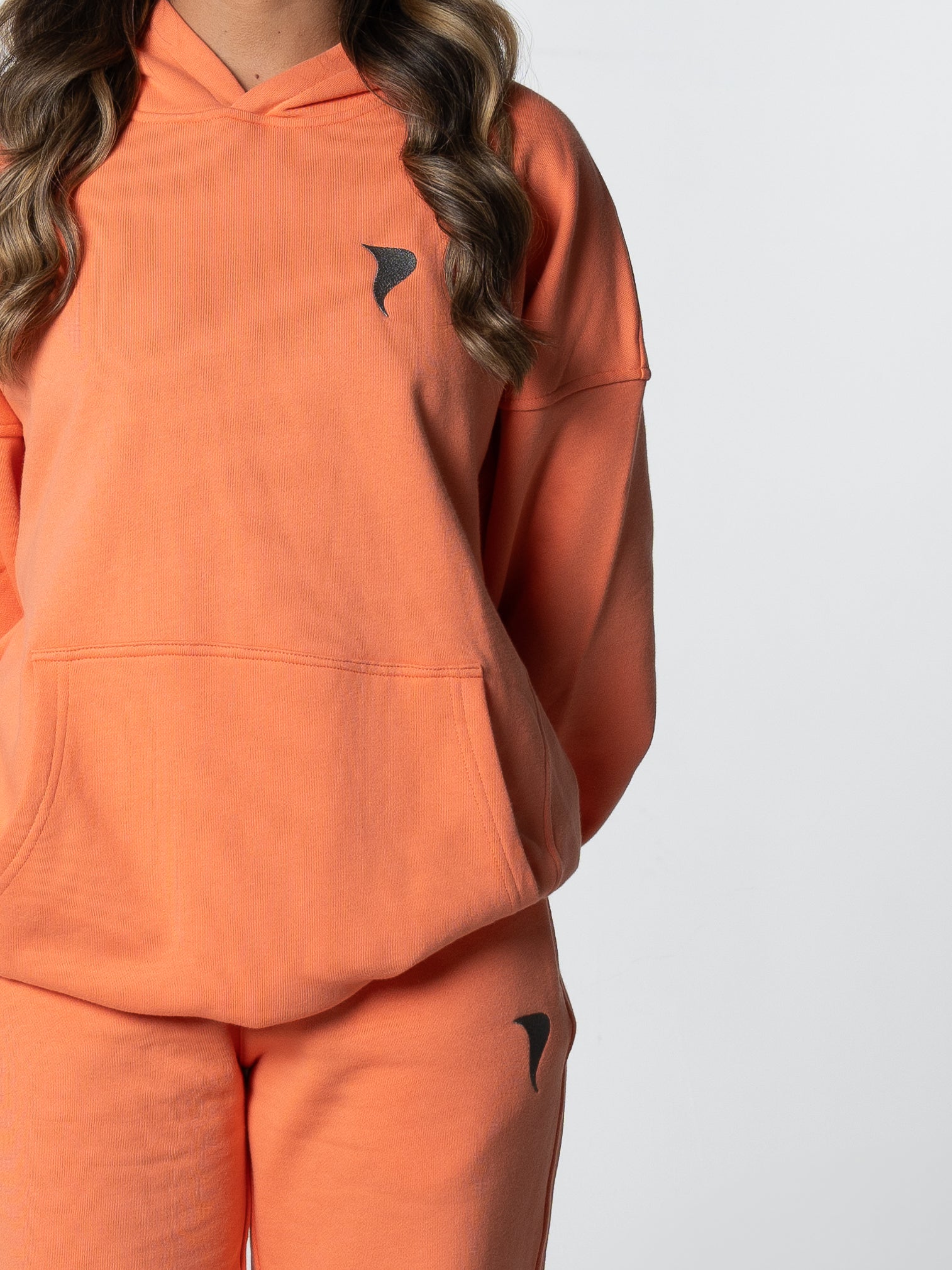 Streetwise Hoodie Salmon Orange