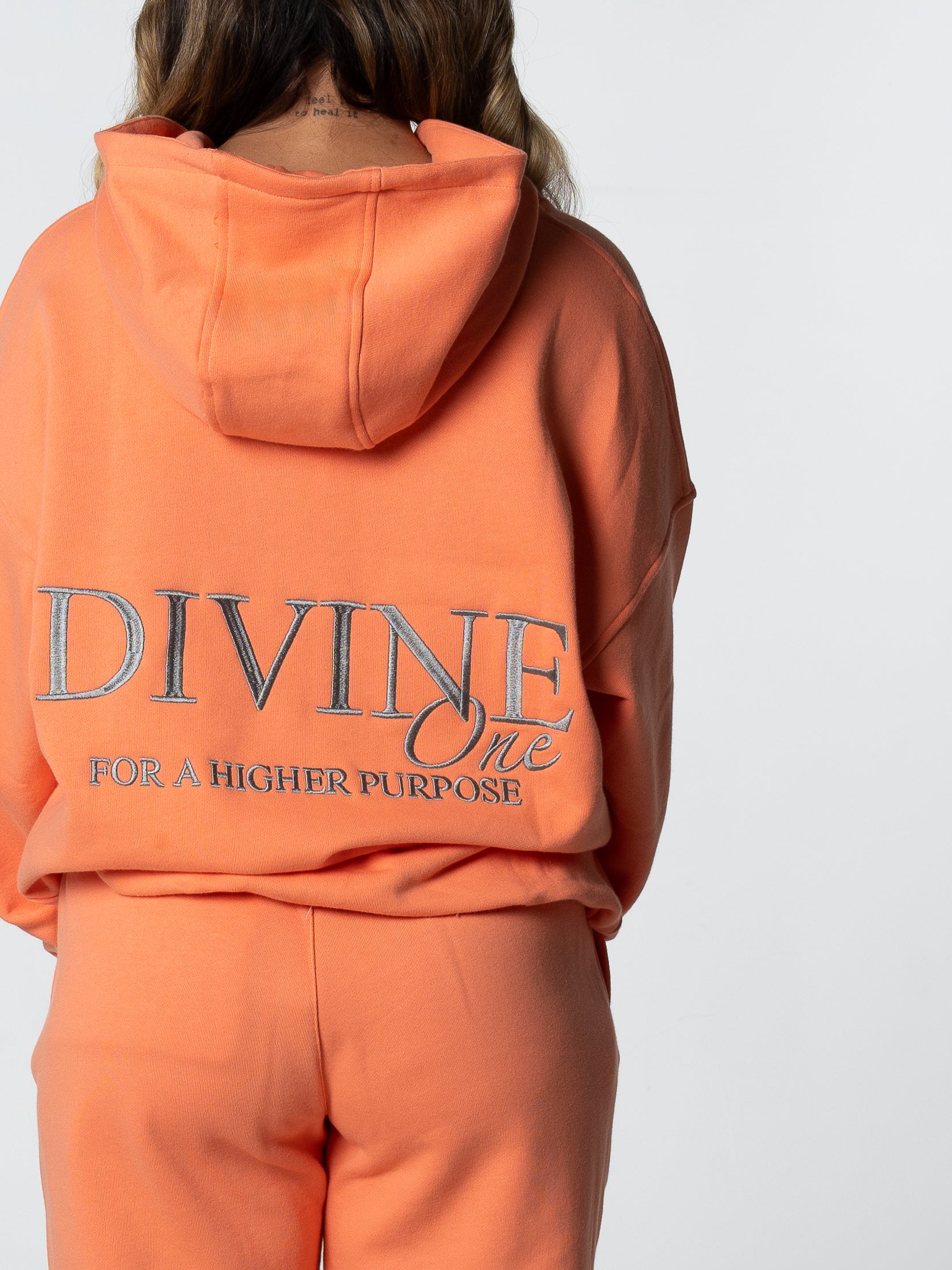 Streetwise Hoodie Salmon Orange