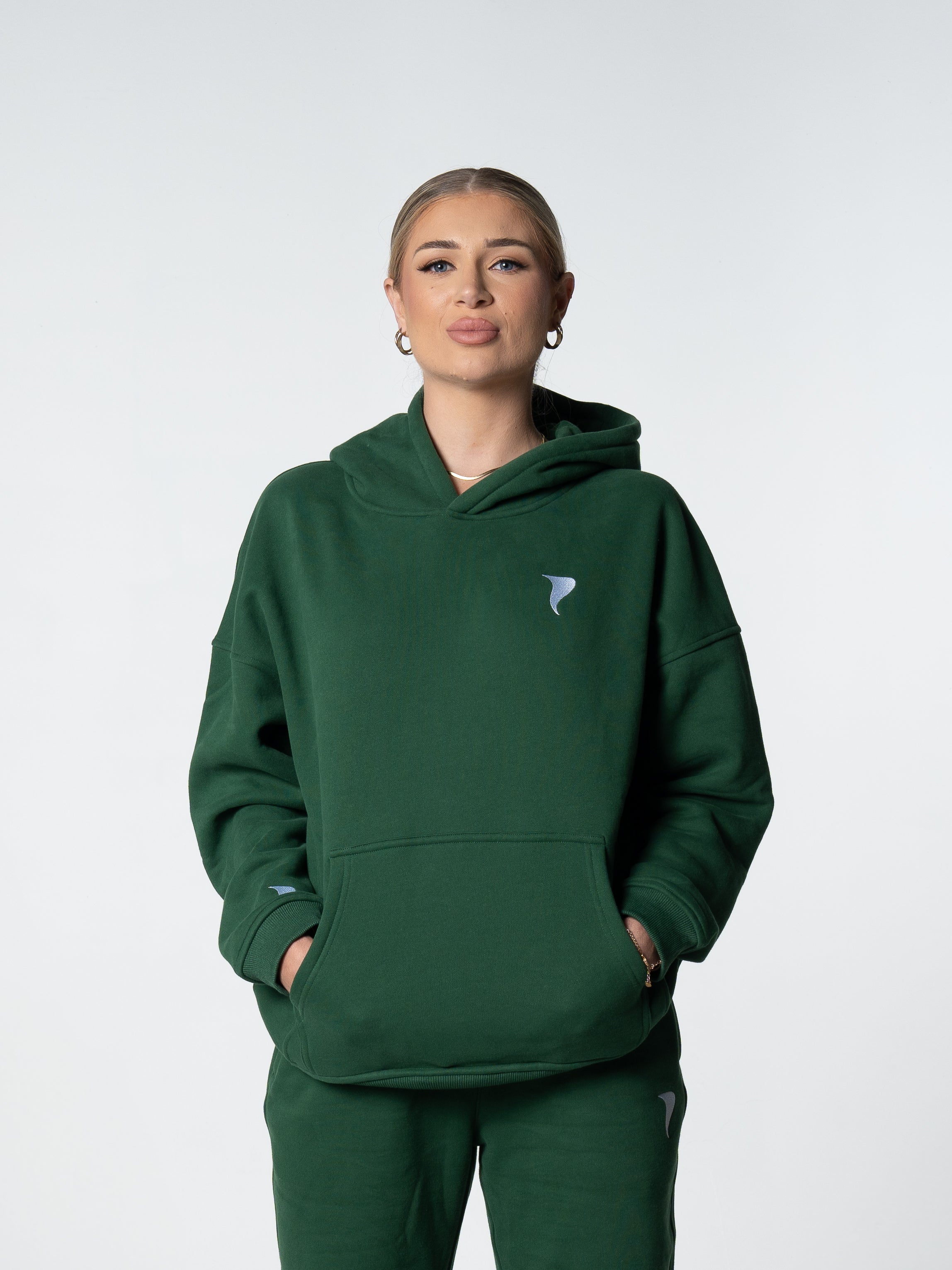 Streetwise Hoodie Forest Green