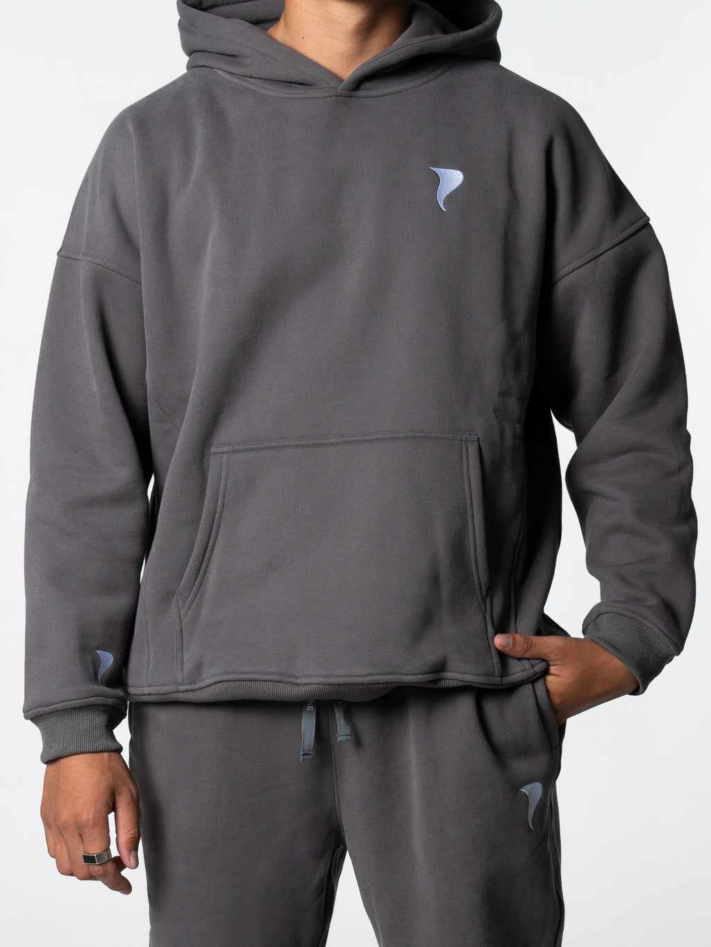 Streetwise Hoodie Charcoal grey