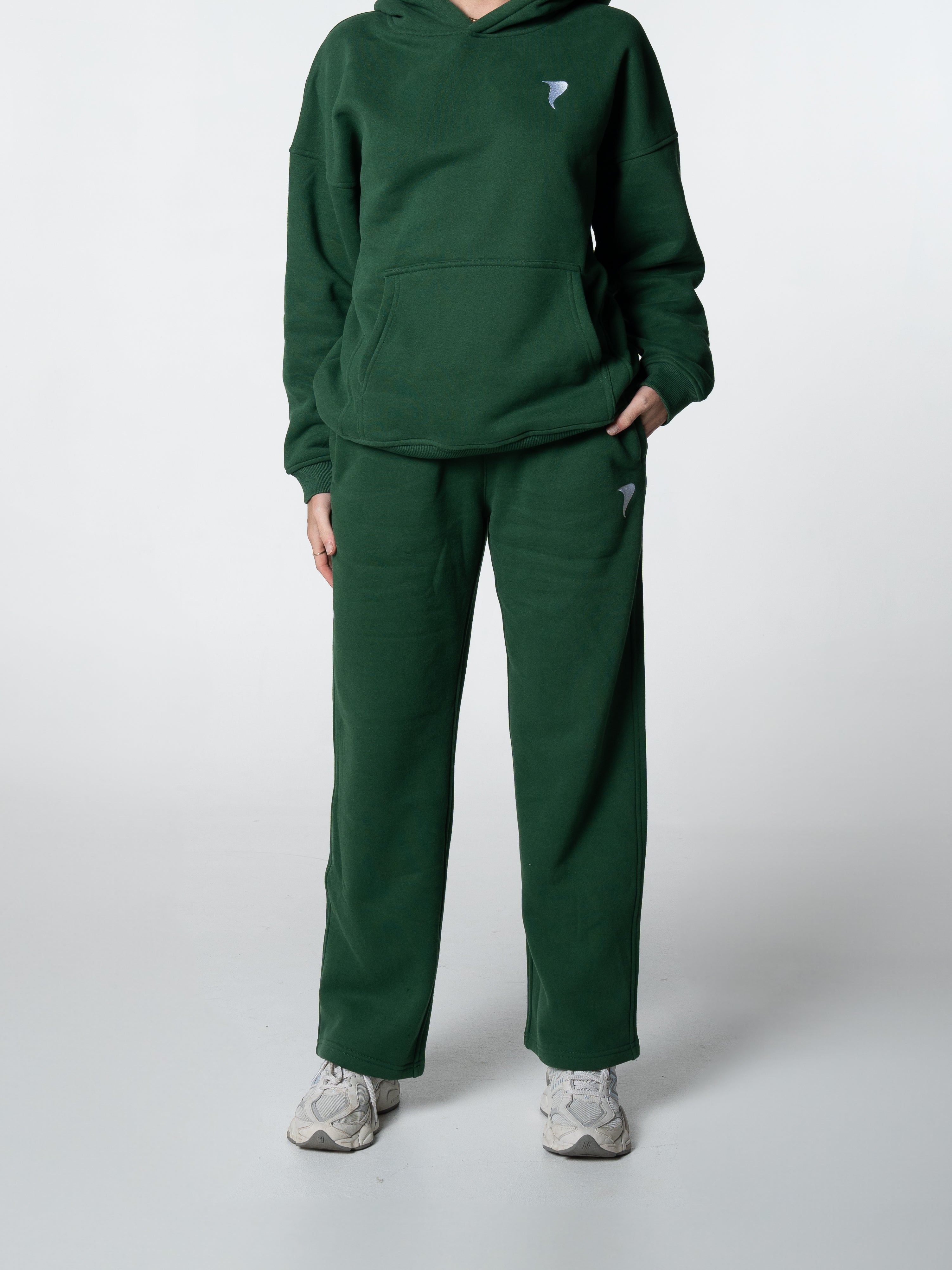 Streetwise Hoodie Forest Green