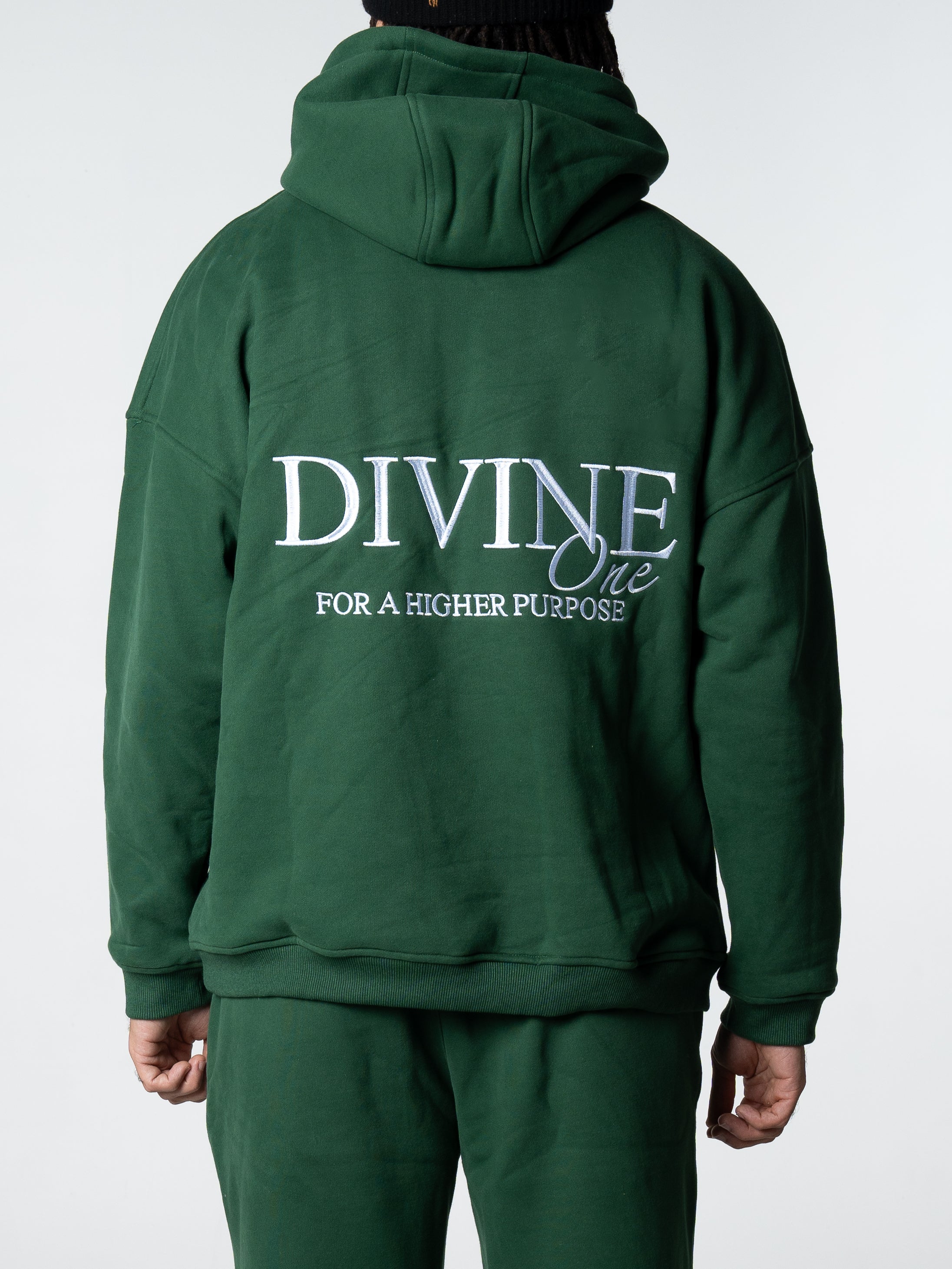 Streetwise Hoodie Forest Green