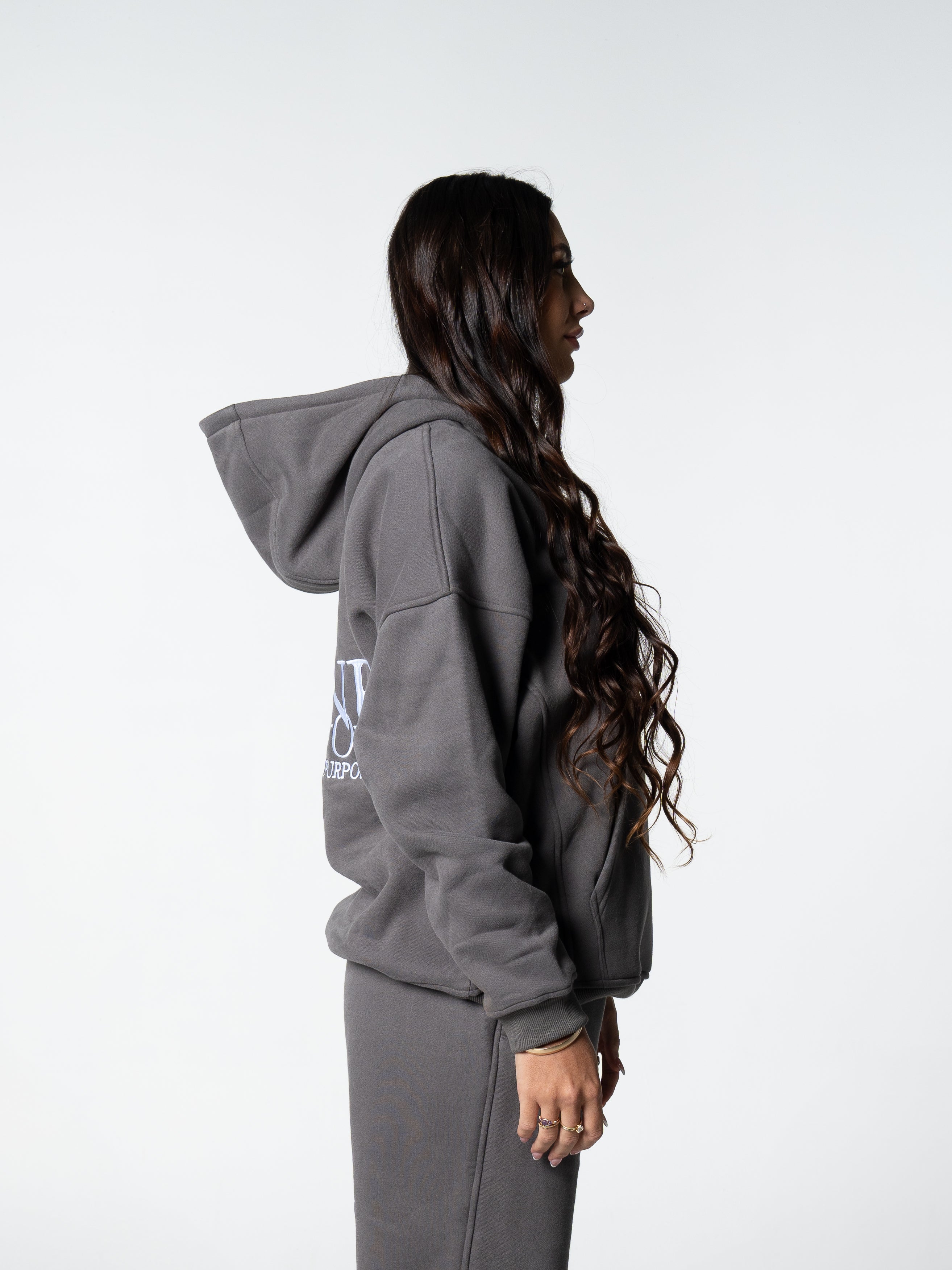 Streetwise Hoodie Charcoal grey