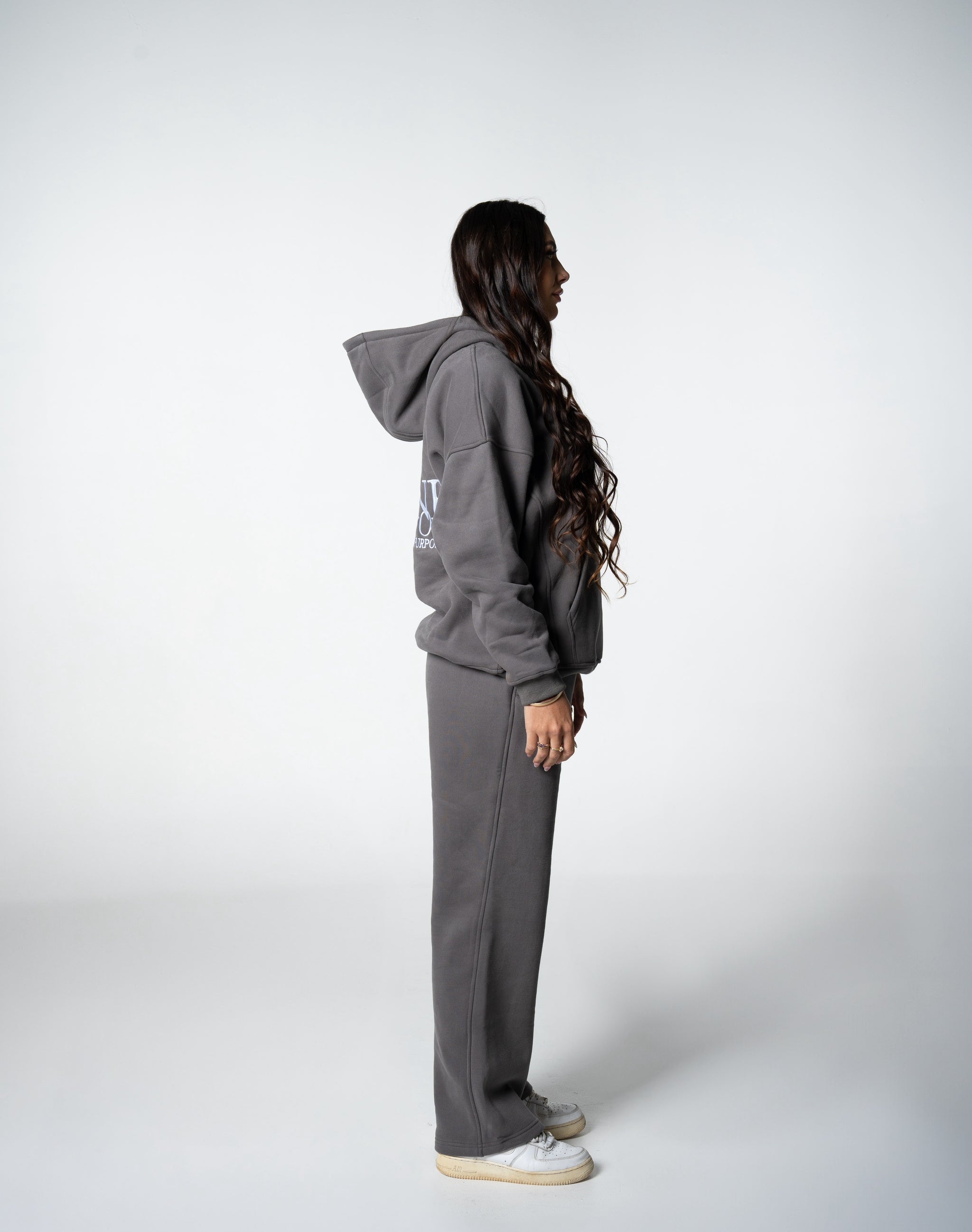 Streetwise Hoodie Charcoal grey