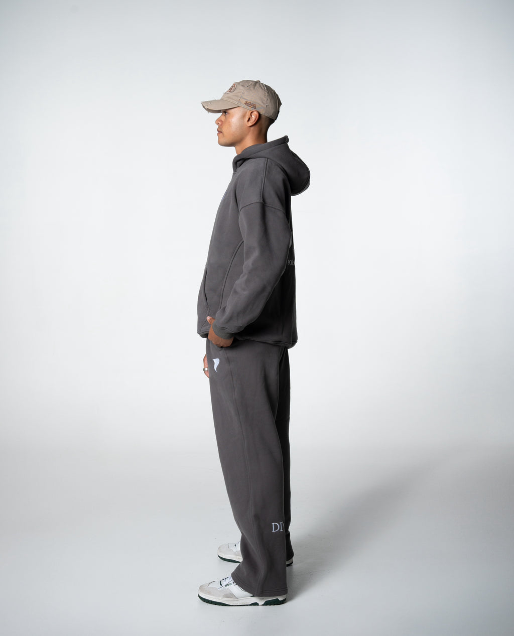 Streetwise Hoodie Charcoal grey