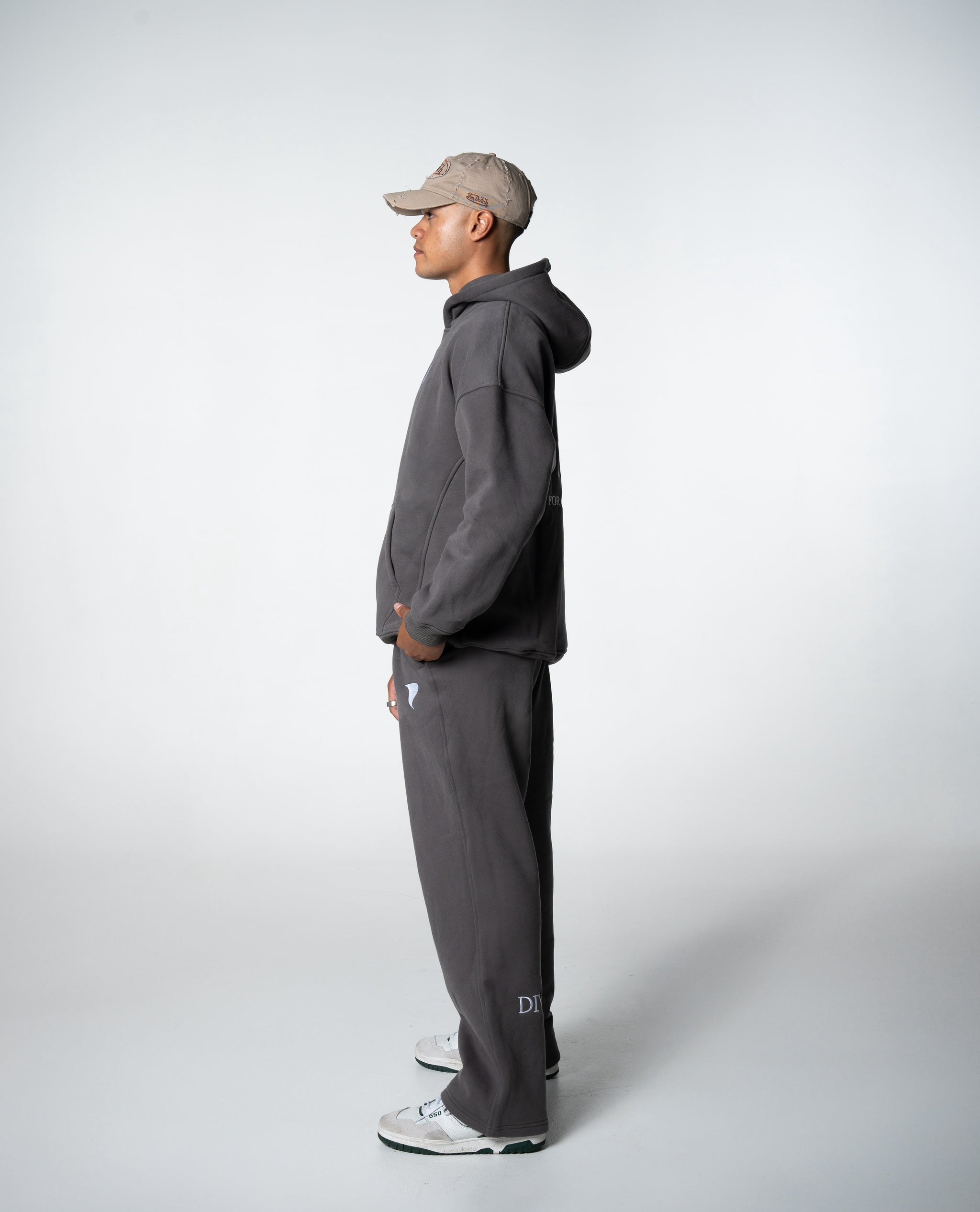 Streetwise Hoodie Charcoal grey